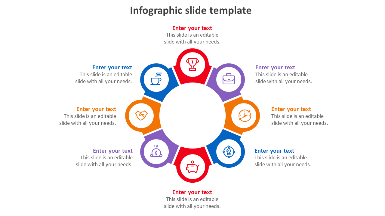 infographic slide template-8